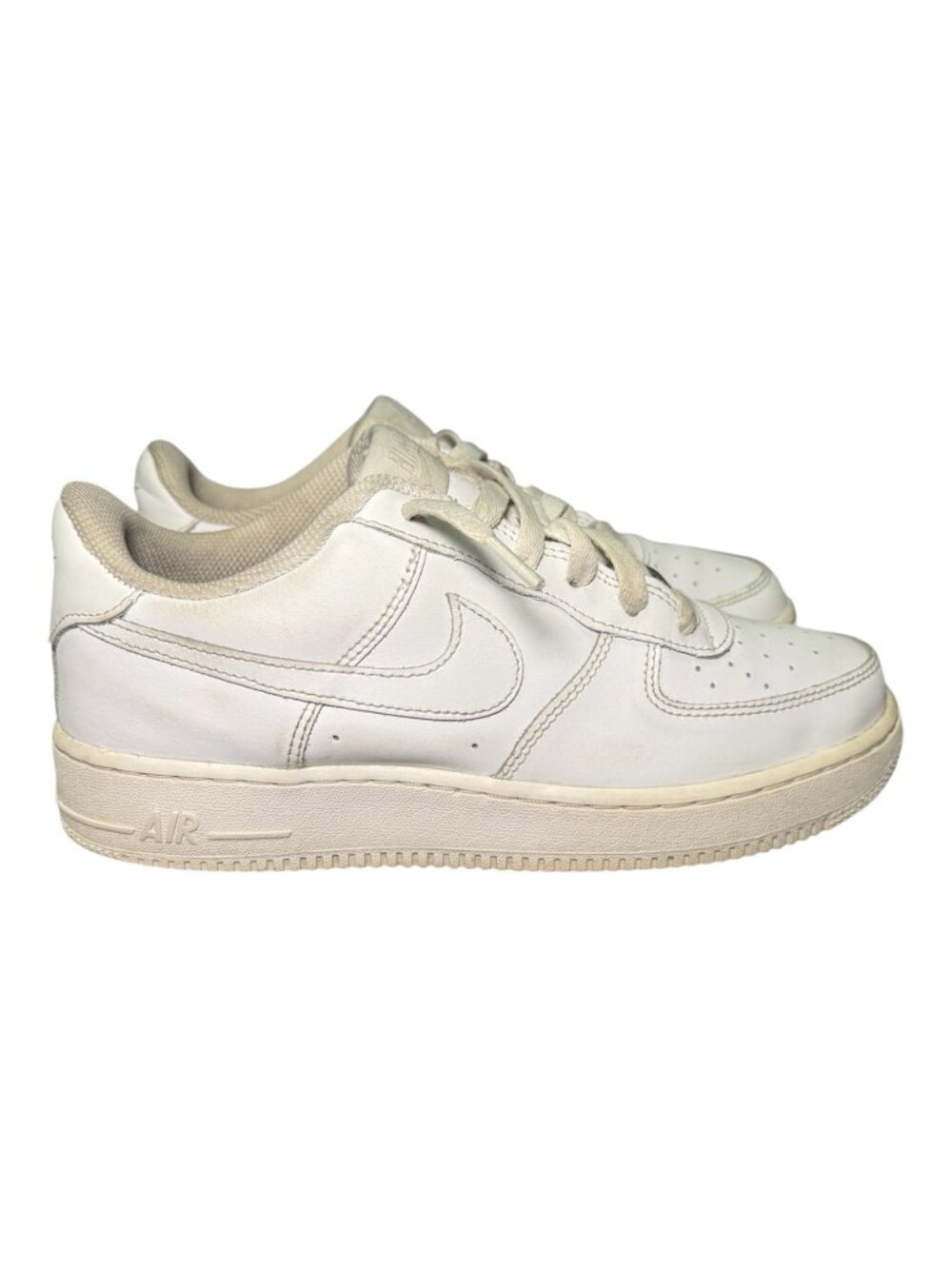 Nike Air Force 1 Low White Kids Sneakers Size 6.5Y